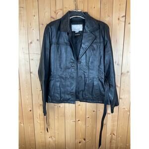 Wilson's Leather Maxima Thinsulate Leather Jacket, Black - Size L